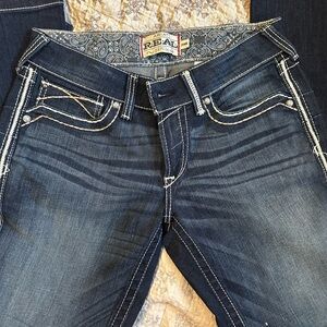 Ariat Women's Boot Cut Jeans - Dark Blue 29R